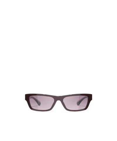 Chanel Full Frame Sunglasses In Brown