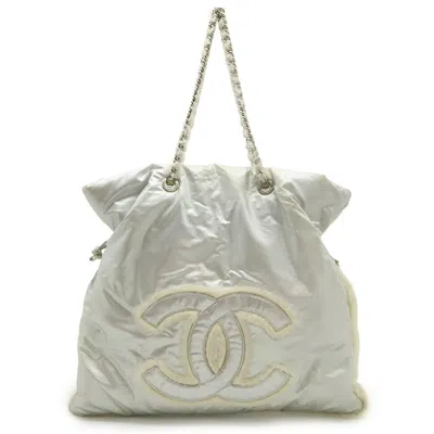 Pre-owned Chanel Fur Nylon Shoulder Bag Tote Bag () In Multi