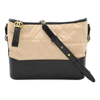 Pre-owned Chanel Gabriel Pink Leather Shoulder Bag () In Multi