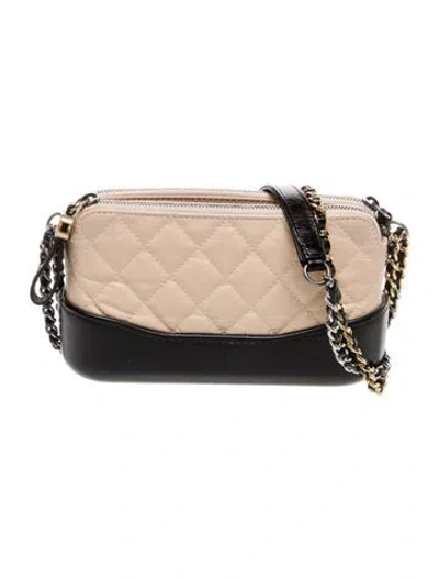 Pre-owned Chanel Gabrielle Clutch W/ Chain