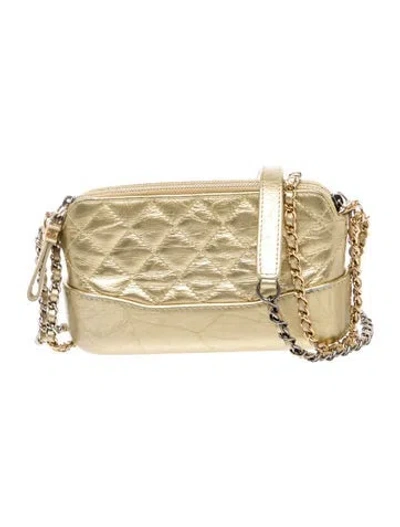 Pre-owned Chanel Gabrielle Clutch W/ Chain