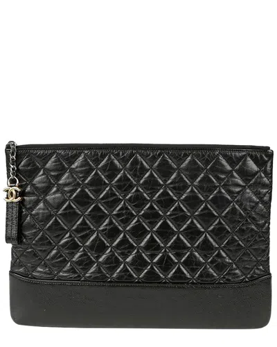 Pre-owned Chanel Gabrielle Large Clutch (authentic Pre-loved)