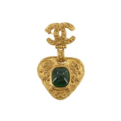 Pre-owned Chanel Gold Brooch () In Multi