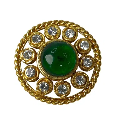 Pre-owned Chanel Gold Brooch () In Multi