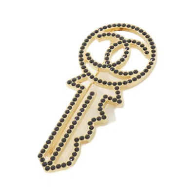 Pre-owned Chanel Gold Brooch () In Silver