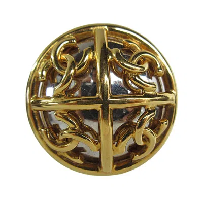 Pre-owned Chanel Gold Metal Brooch () In Multi