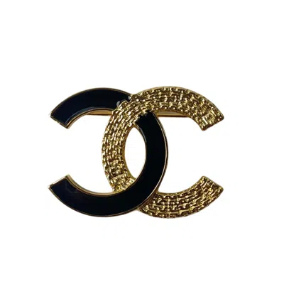 Pre-owned Chanel Gold Metal Brooch () In Multi