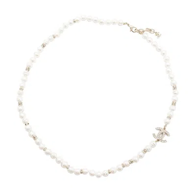Pre-owned Chanel Gold Necklace () In Multi