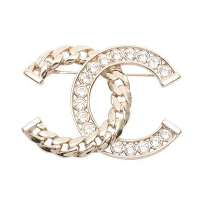Pre-owned Chanel Gold Plating Brooch () In Multi