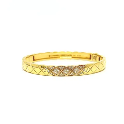 Pre-owned Chanel Gold Yellow Gold (18k) Charm Bracelet ()