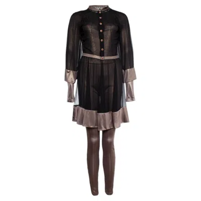 Pre-owned Chanel , Golden Catsuit In Black