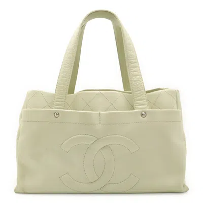 Pre-owned Chanel Grained Calfskin Pouch Shoulder Bag Tote Bag () In Multi