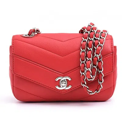 Pre-owned Chanel Grained Calfskin Shoulder Bag () In Multi