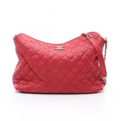 Pre-owned Chanel Grained Calfskin Shoulder Bag () In Multi