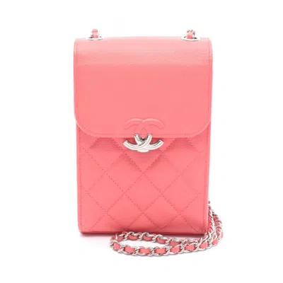 Pre-owned Chanel Grained Calfskin Shoulder Bag () In Multi