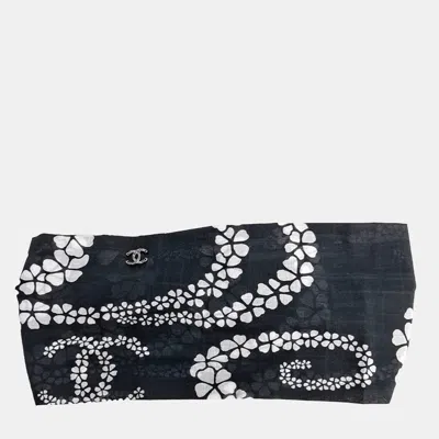 Pre-owned Chanel Hairband In Black