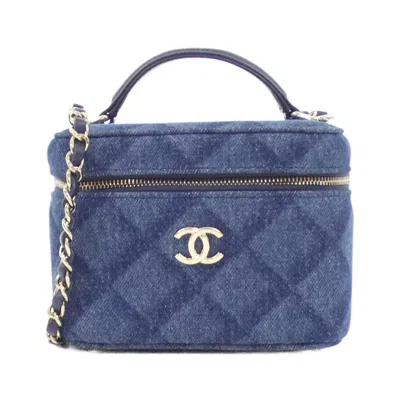 Pre-owned Chanel Handbag () In Blue