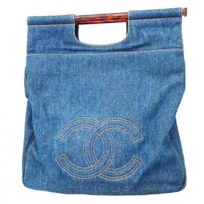 Pre-owned Chanel Handbag () In Blue