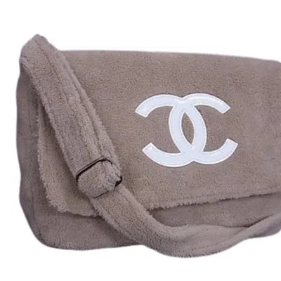 Pre-owned Chanel Handbag Shoulder Bag () In Sand