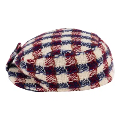 Pre-owned Chanel Hat/cap In Blue And Red