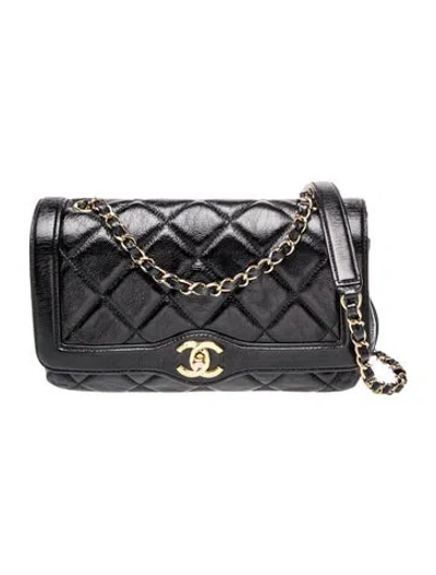 Pre-owned Chanel Hold The Line Flap Bag In Black