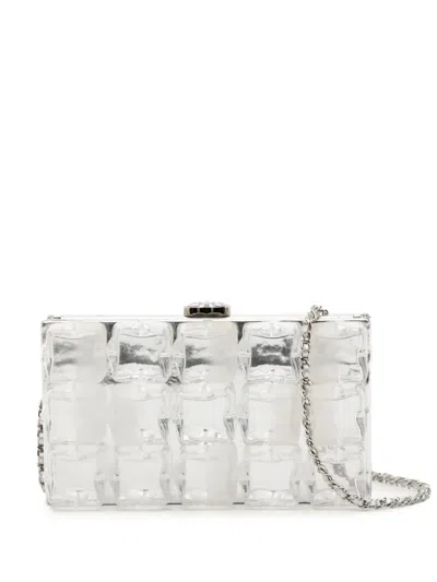 Pre-owned Chanel Ice Bag In Silver