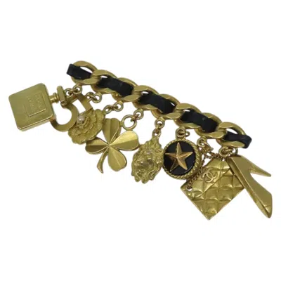 Pre-owned Chanel Icon Metal Brooch Jewelry () In Gold