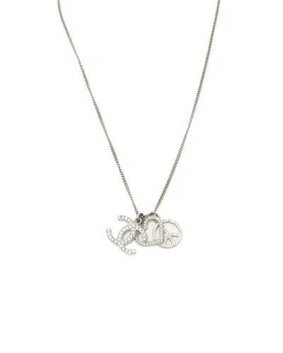 Chanel Icon Series Necklace In Silver