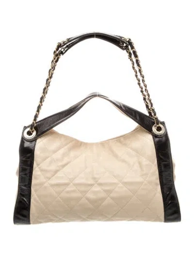 Pre-owned Chanel In The Mix Shopping Tote In Neutral