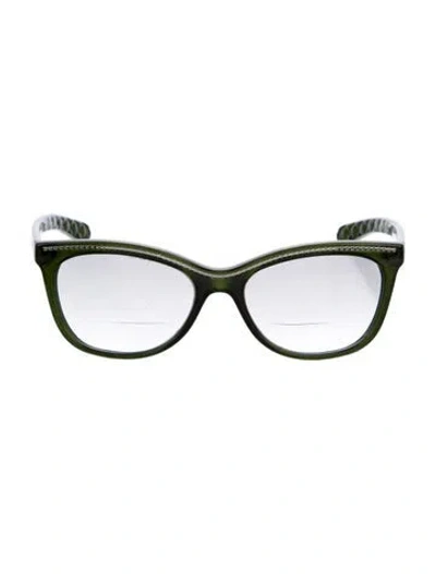Pre-owned Chanel Interlocking Cc Logo Cat-eye Eyeglasses In Multi