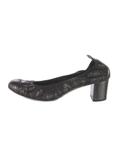 Pre-owned Chanel Interlocking Cc Logo Slingback Pumps In Multi