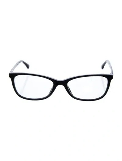 Pre-owned Chanel Interlocking Cc Logo Square Eyeglasses In Multi
