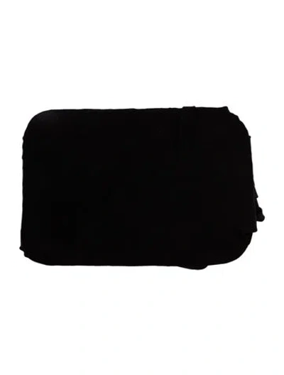 Pre-owned Chanel Interlocking Cc Solid Tights In Black