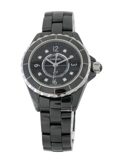 Pre-owned Chanel J12 Watch, 29mm In Multi