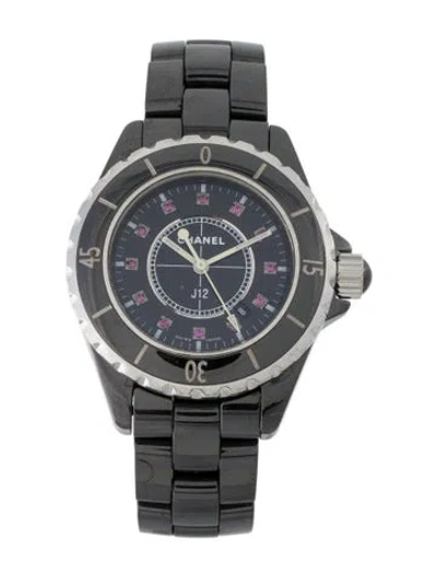 Pre-owned Chanel J12 Watch, 33mm In Multi
