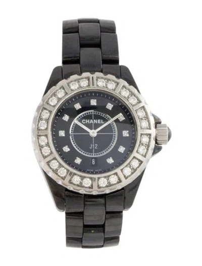 Pre-owned Chanel J12 Watch, 33mm In Multicolor