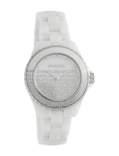 Pre-owned Chanel J12 Watch, 34mm In Multi