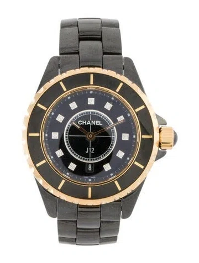 Pre-owned Chanel J12 Watch, 34mm In Multi