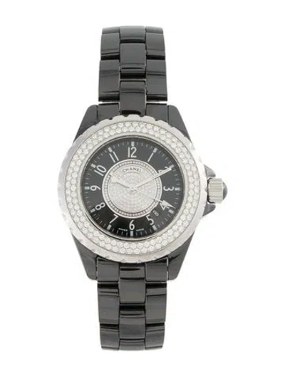 Pre-owned Chanel J12 Watch, 34mm In Multi