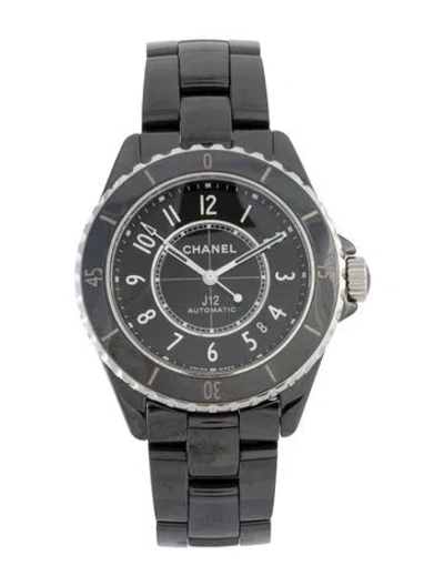 Pre-owned Chanel J12 Watch, 38mm In Multi