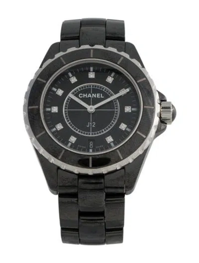 Pre-owned Chanel J12 Watch, 38mm In Multi