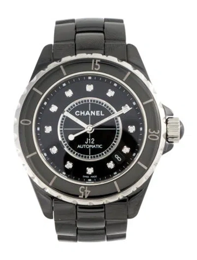 Pre-owned Chanel J12 Watch, 38mm In Multi