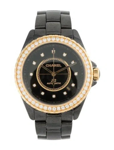 Pre-owned Chanel J12 Watch, 38mm In Multi