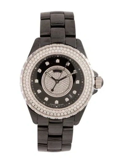 Pre-owned Chanel J12 Watch, 38mm In Multi