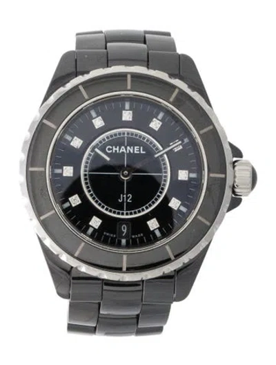 Pre-owned Chanel J12 Watch, 39mm In Multi