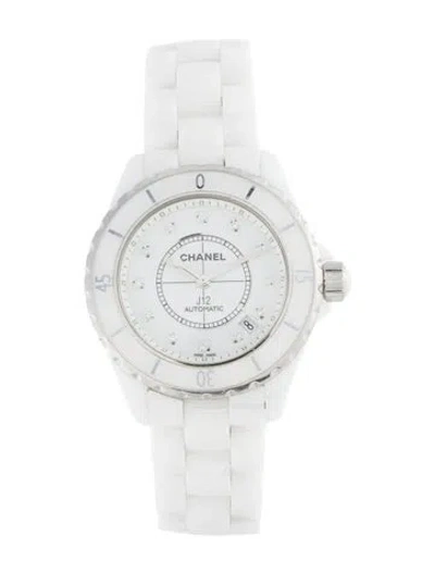 Pre-owned Chanel J12 Watch, 39mm In Multi