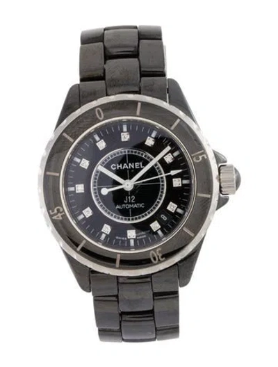 Pre-owned Chanel J12 Watch, 39mm In Multi