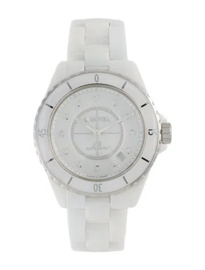 Pre-owned Chanel J12 Watch, 39mm In Multi