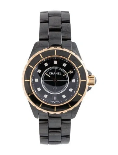Pre-owned Chanel J12 Watch, 39mm In Multicolor