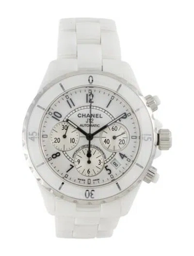 Pre-owned Chanel J12 Watch, 40mm In Multicolor